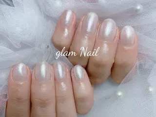 ネイル エツメ💅 長さ出し🎀デザインのネイルデザイン