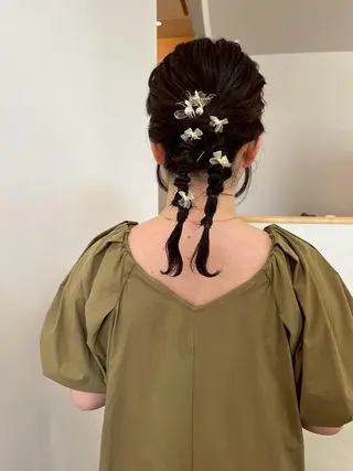 ヘアアレンジ 平尾/髪質改善トリー トメント︎☆kaiのヘアスタイル