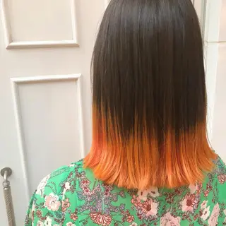 ミディアム カラー 🫟Blanco🫟 Color&Careのヘアスタイル