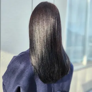 セミロング カラー シールエクステ🎀 ホシノ🕒ユウカのヘアスタイル
