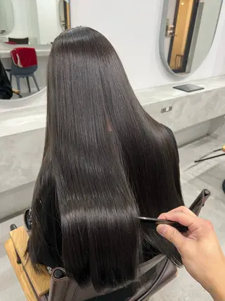 セミロング カラー Tummy's 岸本 圭吾のヘアスタイル
