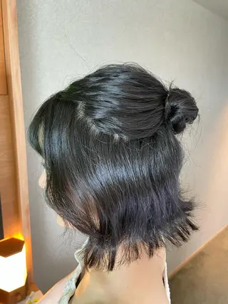 ヘアアレンジ 🌷栄駅/髪質改善 ヘアセット/モネ🌷のヘアスタイル