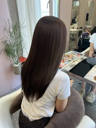 ロング パーマ Naru┆川西能勢口 ┆髪質改善サロンのヘアスタイル