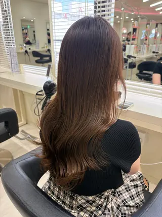 ロング 💕мei 透明感カラー💕のヘアスタイル