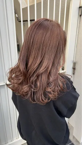 ロング カラー wabi本町店 タカハシ トモヒロのヘアスタイル