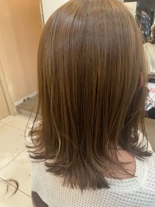 ミディアム カラー リリー /Men's/パーマのヘアスタイル