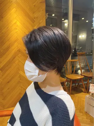 ショート 鈴木 悠史のヘアスタイル
