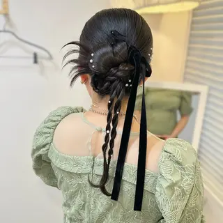 ヘアアレンジ 遥 ♡ jolie栄店のヘアスタイル