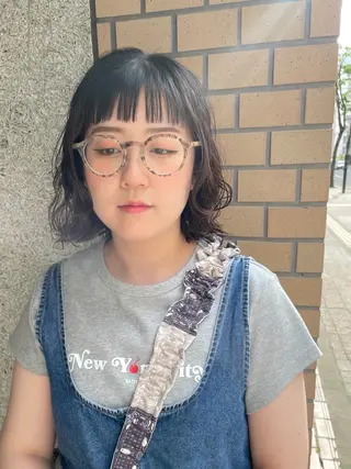 ショート パーマ きたじま さおりのヘアスタイル