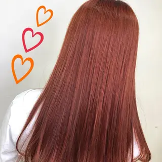 ロング カラー ヘアアレンジ TSUNA 🌙 Lim 五反田のマツエク・マツパデザイン