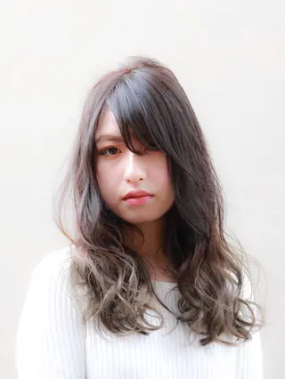 ロング 今井 三智也のヘアスタイル
