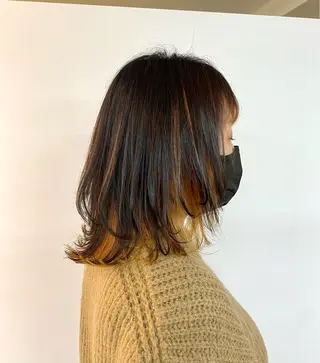 ミディアム カラー Aujuaソムリエ 🎨‎♡HARUのヘアスタイル