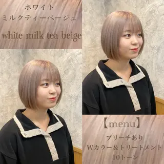 ミディアム カラー 🫧美髪＆艶カラー 増田魁土🫧のヘアスタイル