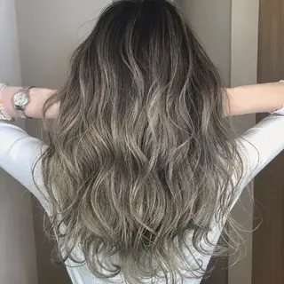 カラー セミロング 髪質改善/レイヤー Chere狭山のヘアスタイル