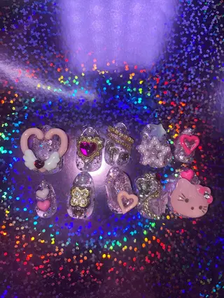 ネイル 個性派🌺推しネイル 💅💞hota🐇のネイルデザイン