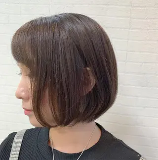 ショート カラー 初めてのショート お任せください✂️のヘアスタイル