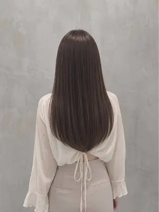 セミロング 🫧縮毛矯正 かとうよしき🫧のヘアスタイル