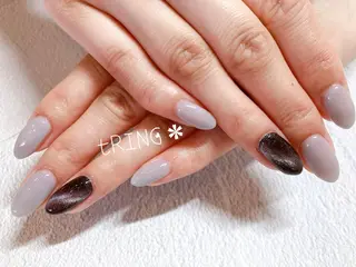 ネイル tRING* しいの木台のネイルデザイン