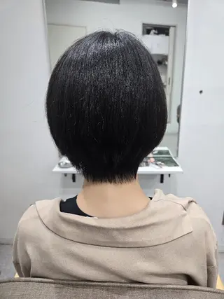 ショート ショート/ボブ/中村 遥香 🧸🤍のヘアスタイル