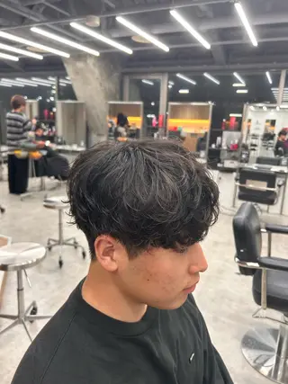 パーマ メンズ カットモデル募集中 新潟万代/こたろ🐯のヘアスタイル