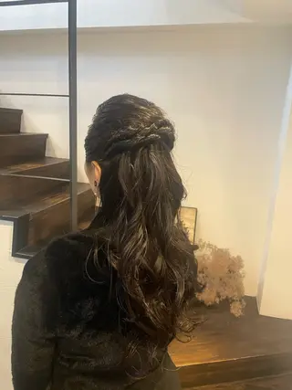 ロング リ ノのヘアスタイル