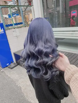 ロング カラー Bob＆ハイトーン 専門家CHIHIROのヘアスタイル