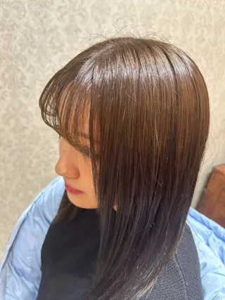 ミディアム カラー horie mayaのヘアスタイル
