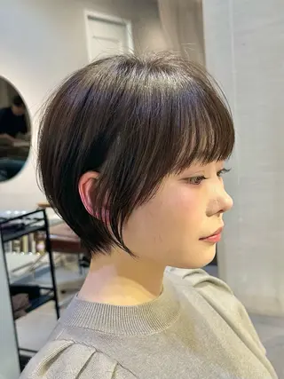 ショート 山崎 友雅のヘアスタイル