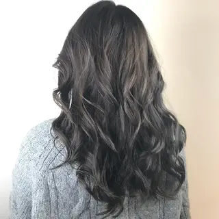 ロング カラー Lien 深井店のヘアスタイル