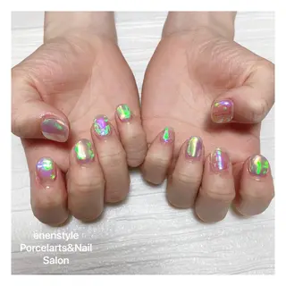 ショート ネイル 🐾enen style 🐾のネイルデザイン