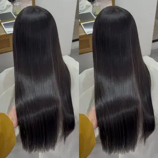 ロング カラー なんば、心斎橋🍓 ハイトーンnicoのヘアスタイル