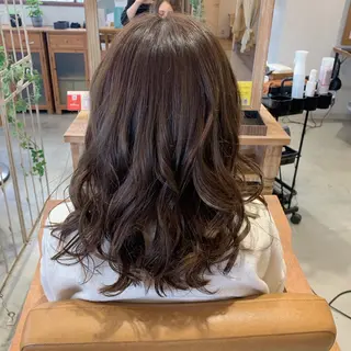 セミロング カラー 美髪になりませんか？ ，，mikuのヘアスタイル