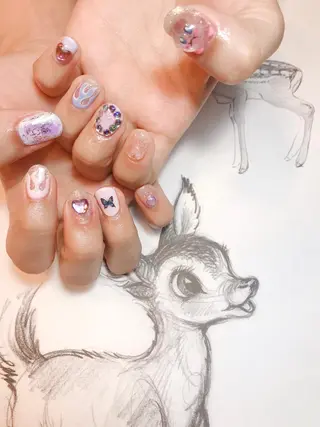 ネイル 平尾駅前/持込み専門 /owlnailのネイルデザイン
