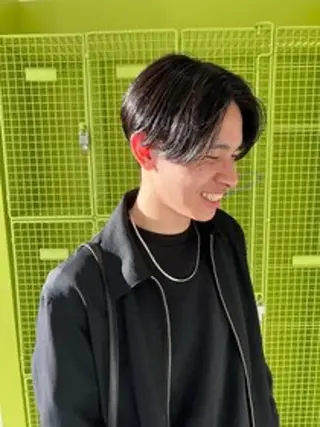 メンズ 松田記和 モデル募集中のヘアスタイル