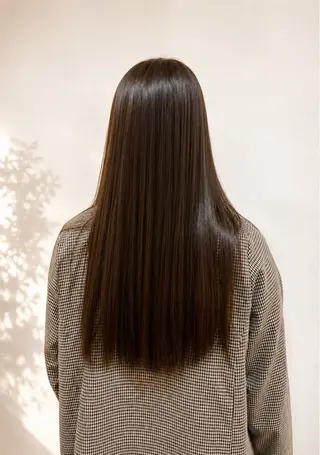 ロング カラー 竹嶋 清美のヘアスタイル