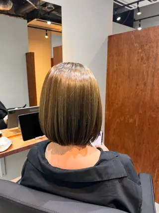 ショート onestリュウガ 縮毛矯正/透明感のヘアスタイル