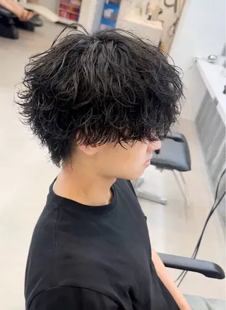 ショート パーマ メンズ nao 𝜗𝜚のヘアスタイル