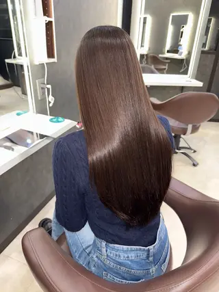 ロング カラー 問屋町【Lia】モ デル様募集中✨みなのヘアスタイル