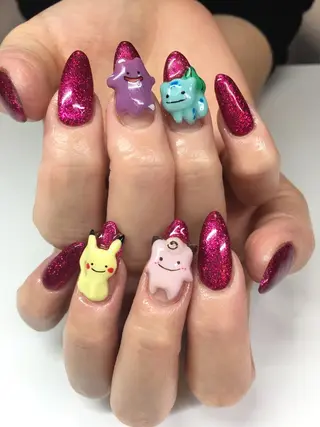 ネイル glow_ nailのネイルデザイン