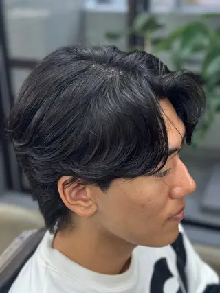ショート カラー パーマ ヘアアレンジ メンズ メンズ特化酒井翔太 /メンズカット/名駅のヘアスタイル