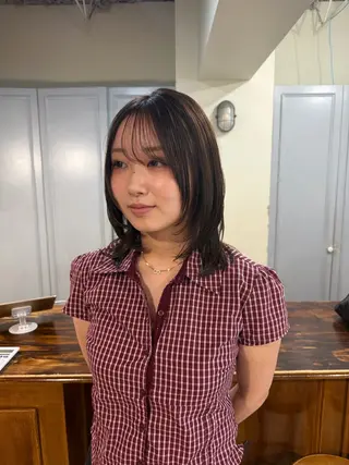 ミディアム カラー 🤩噂のMr.髪ポジ ティブ®️yu🤩のヘアスタイル