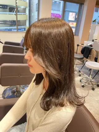 セミロング 👾TAMURA MAAYA👾のヘアスタイル