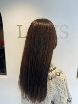 ロング カラー ヘアアレンジ ハイトーン&透明感 カラー☘️片山優陽のヘアスタイル