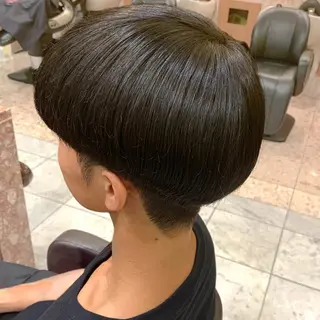 ショート メンズ レイヤーカット/ ダブルカラー/ナナミのヘアスタイル