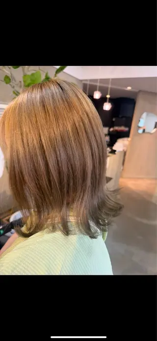 ミディアム 後藤 実咲のヘアスタイル
