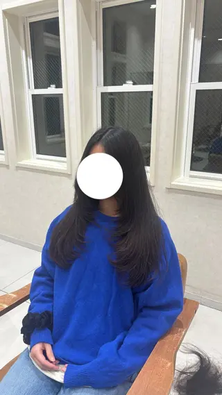 ロング ⭐️うる艶カラー 募集　まゆ⭐️のヘアスタイル