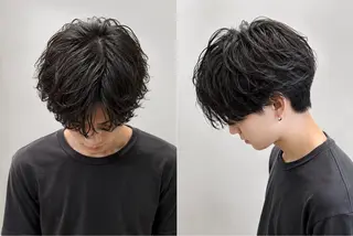 ショート メンズ 久木原 ゆりのヘアスタイル