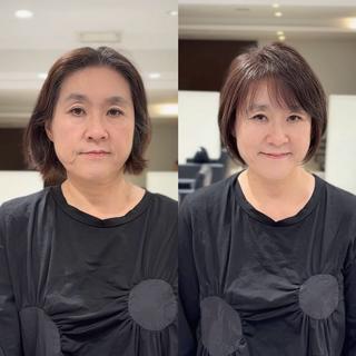 ショート ✨大人ショート特化 /カットモデル/銀座のヘアスタイル