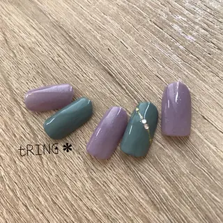 ネイル tRING* しいの木台のネイルデザイン