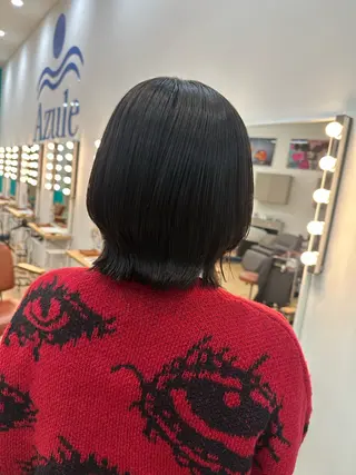 ミディアム Azule なつめのヘアスタイル